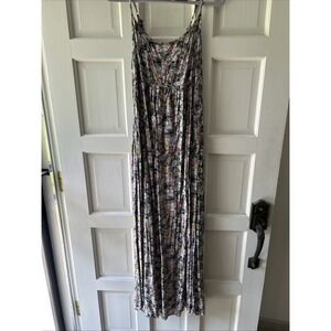Easel‎ Women's Boutique Floral Maxi Dress, Multicolor, Size Large